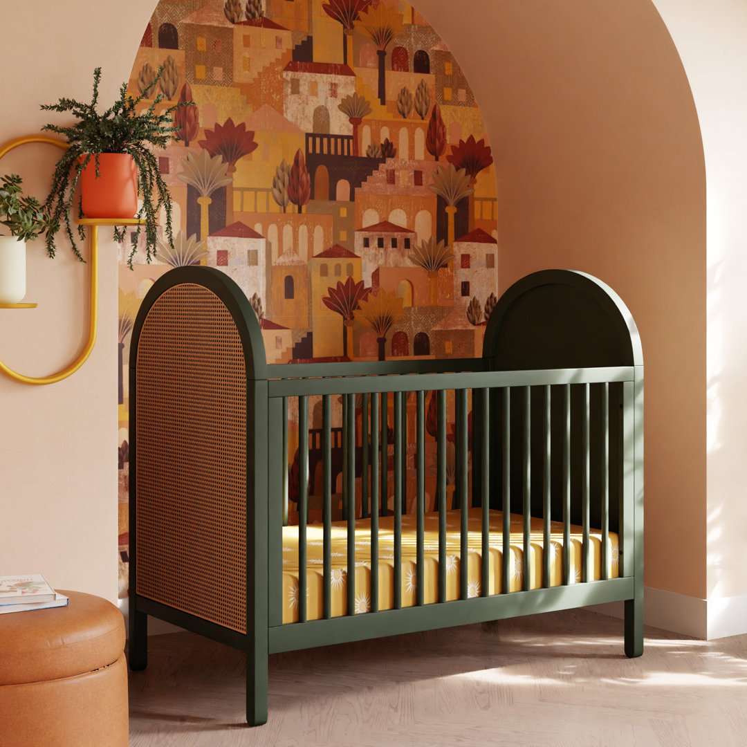 Bondi Cane 3-in-1 Convertible Crib with Toddler Bed Conversion Kit